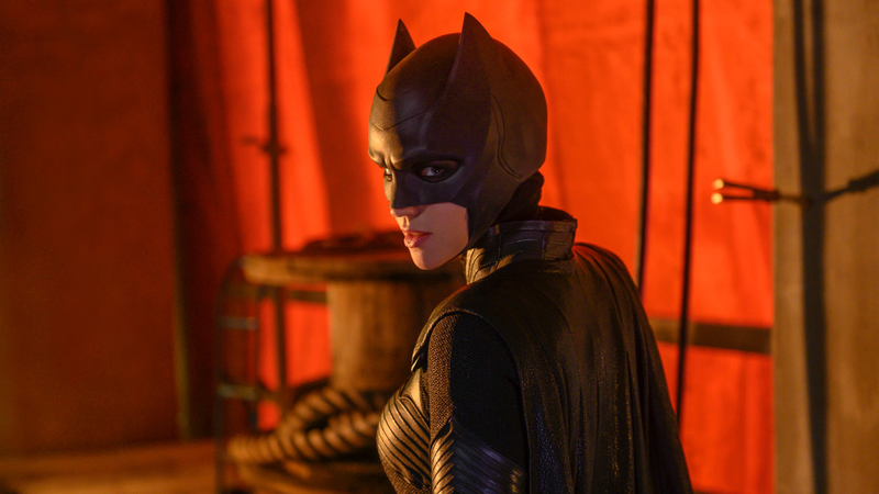 Kate Kane (Ruby Rose) suits up in Batwoman.